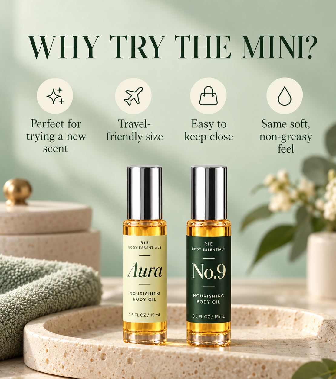Aura & No.9 Minis | Try One or Discover Both